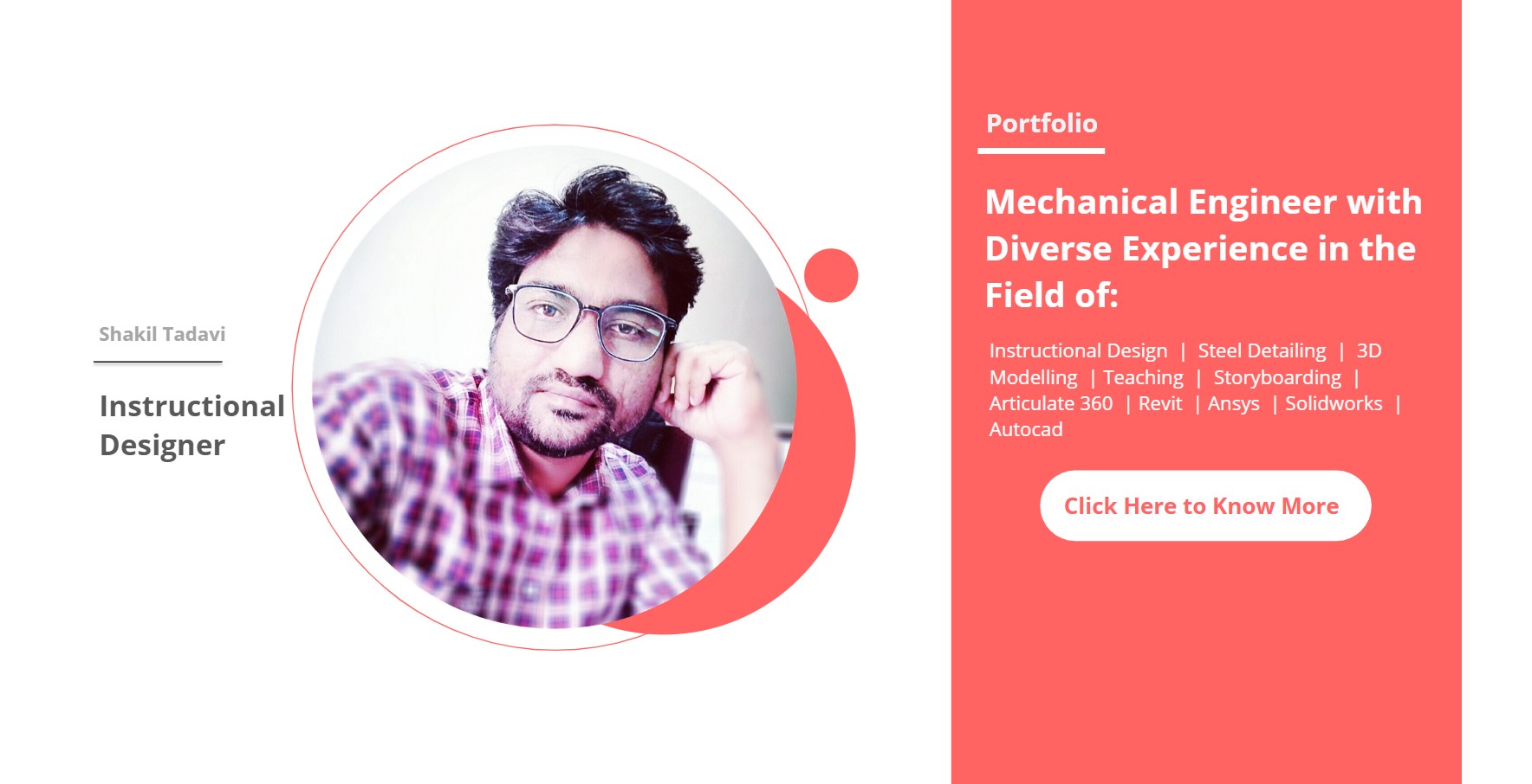 Interactive CV Sample